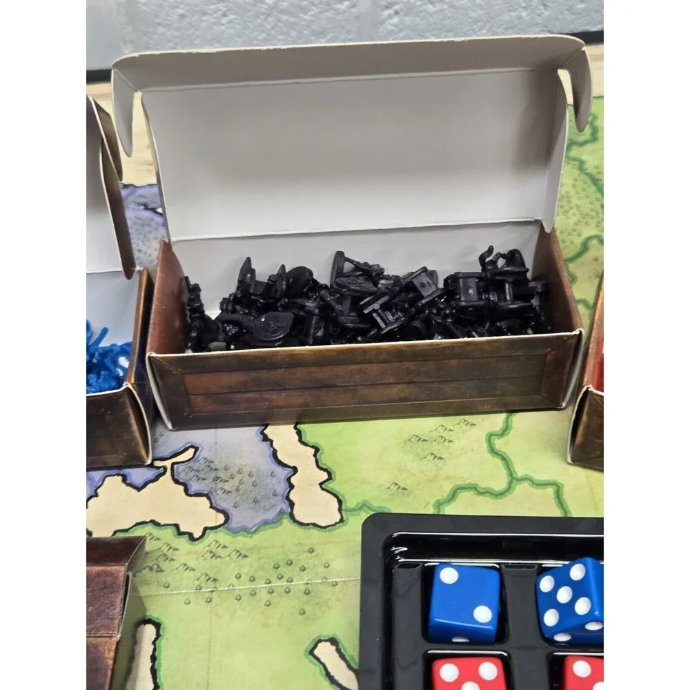 Risk The Game of Strategic Conquest Board Game Hasbro 2015 Modern Complete